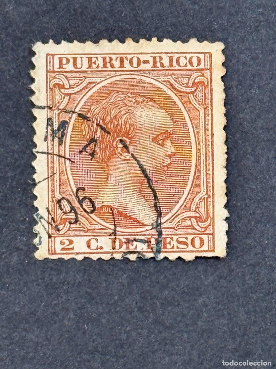 Sellos: Puerto Rico, Alfonso XIII, 1891-1892, Edifil 93, usado