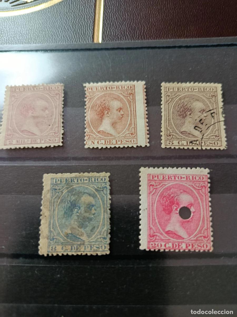 Sellos: Sellos Puerto Rico espa&ntilde;ol 1890, nuevos y usados