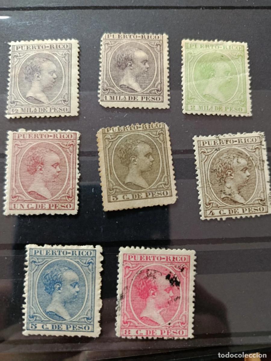 Sellos: Sellos Puerto Rico espa&ntilde;ol 1896/97, nuevos y usados