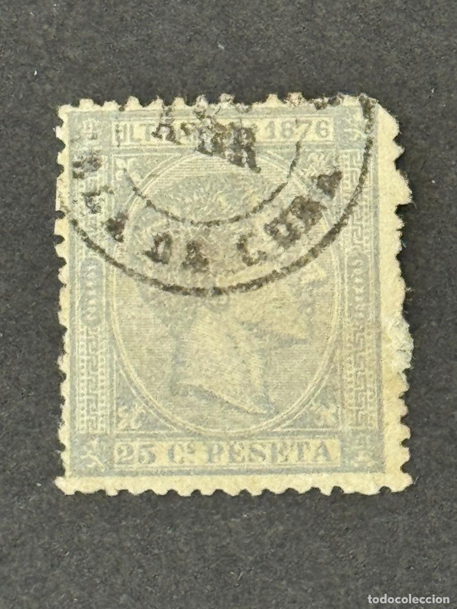 Sellos: Cuba, Alfonso XII, 1876, Edifil 36a, usado