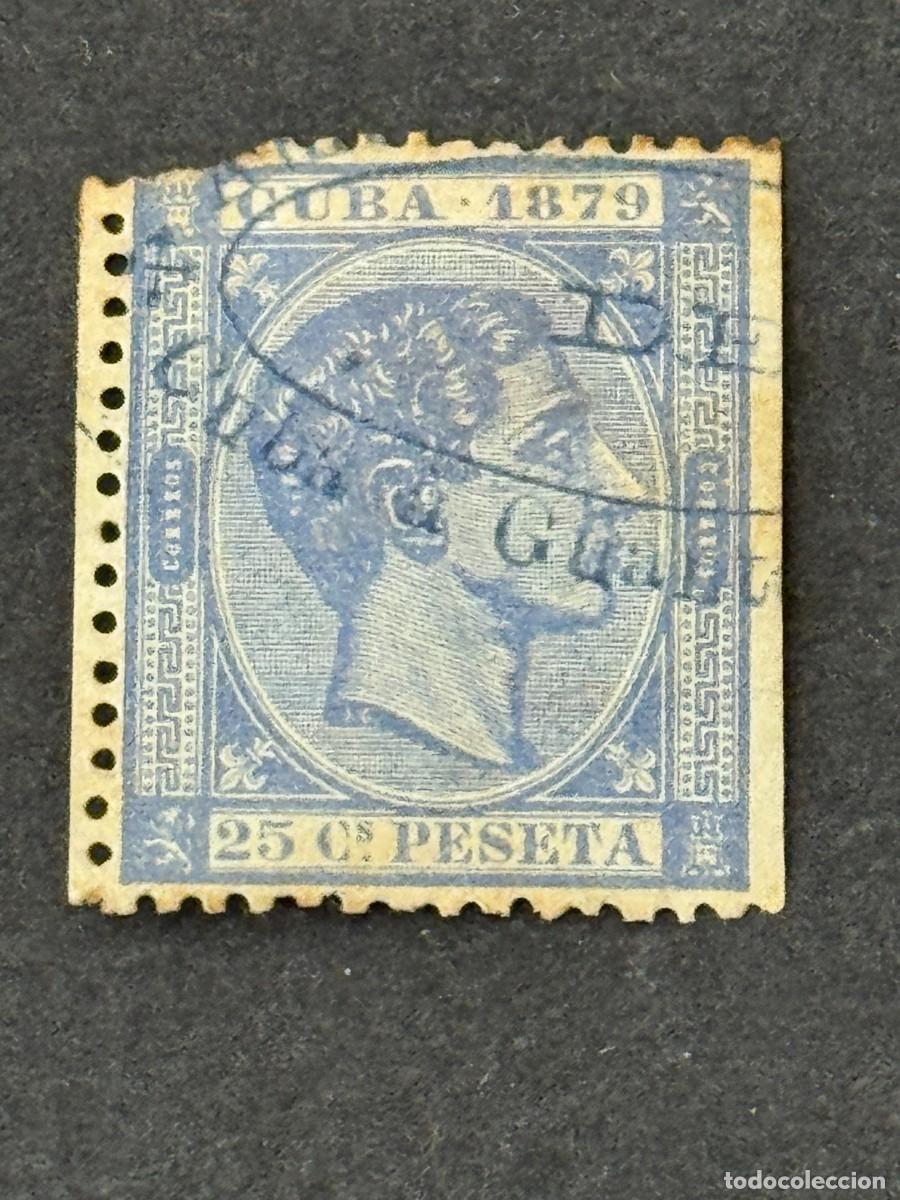Sellos: Cuba, Alfonso XII, 1879, Edifil 53, usado
