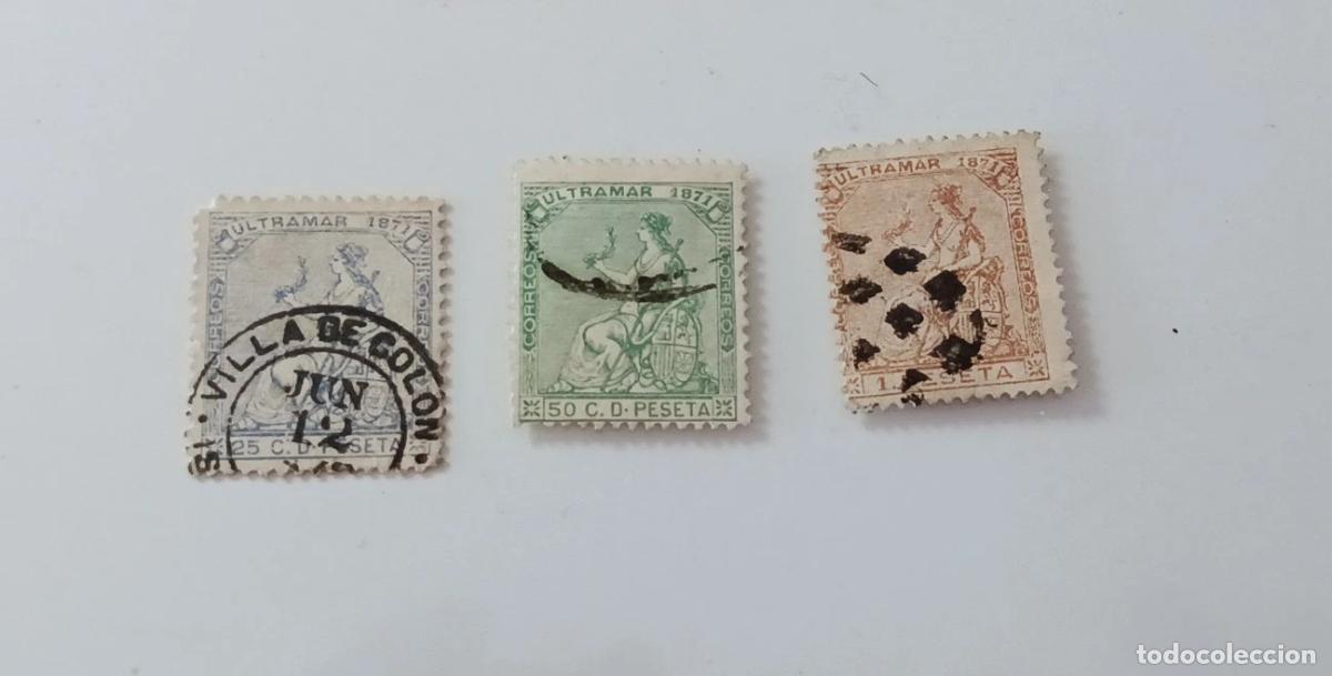 Sellos: Sellos Antillas espa&ntilde;olas 1871, Edifil 22/24
