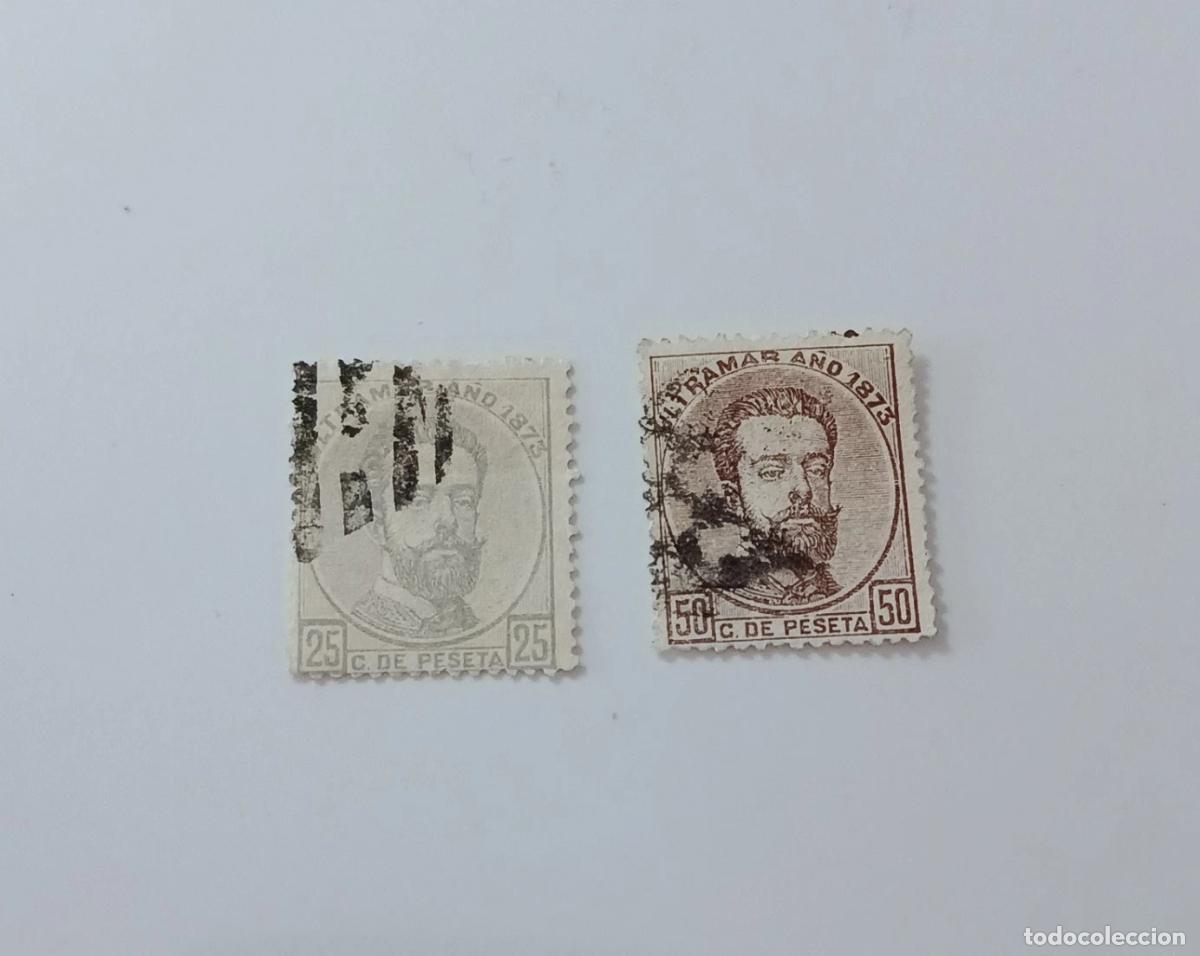 Sellos: Sellos Antillas Espa&ntilde;olas 1873, Edifil 25 y 26