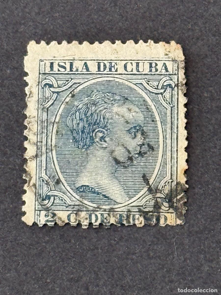 Sellos: Cuba, Alfonso XIII, 1890, Edifil 113, usado