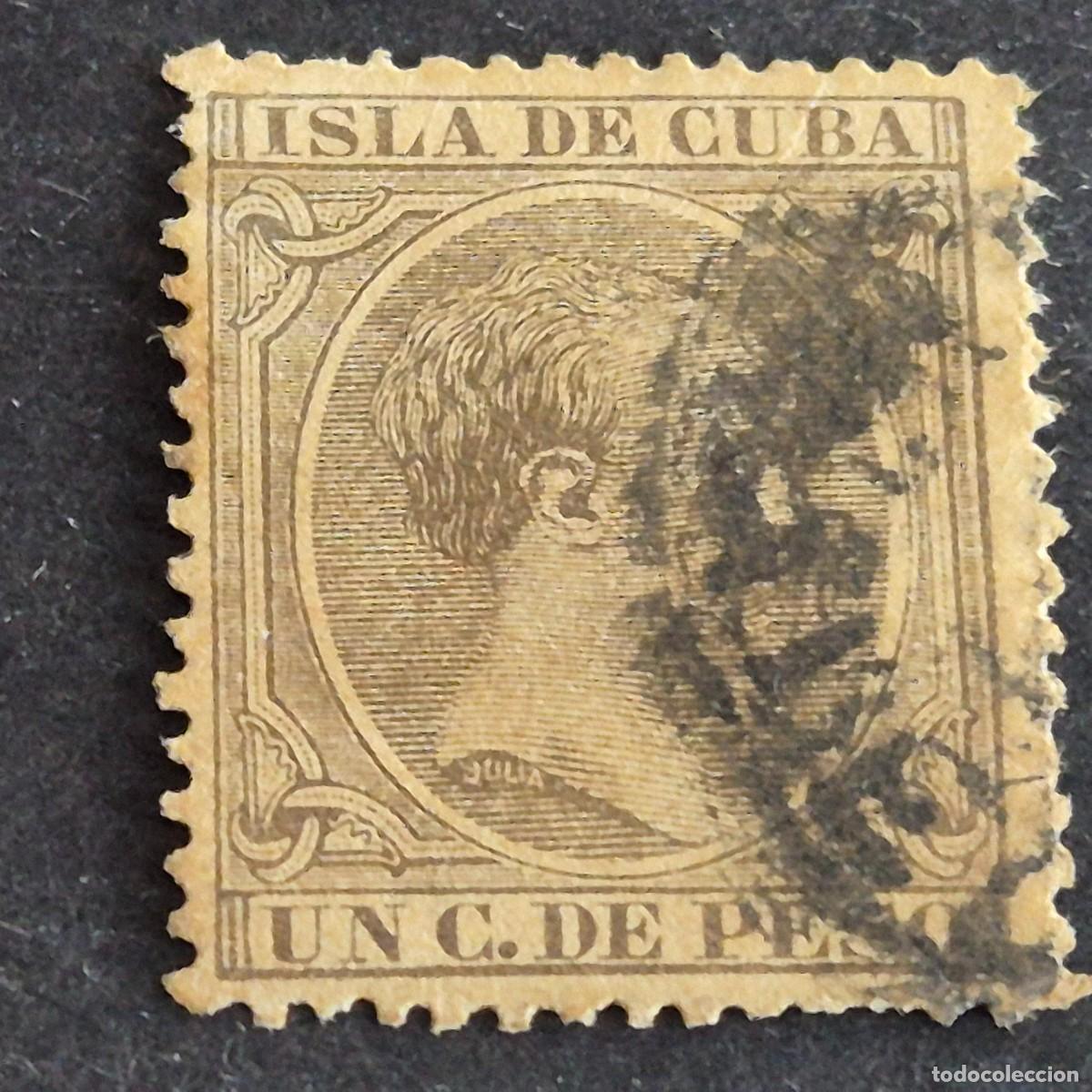 Sellos: ESPA&Ntilde;A, CUBA, 1890, ALFONSO XIII, EDIFIL 112, USADO, (LOTE AR)