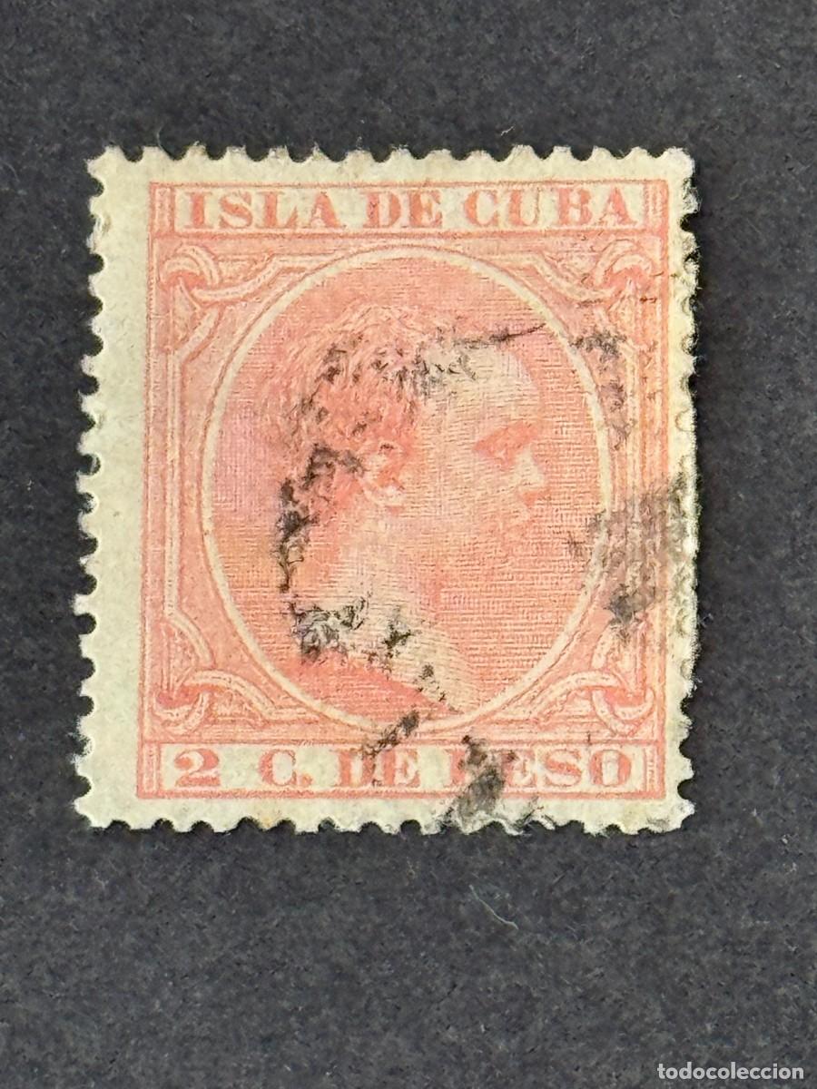 Briefmarken: Cuba, Alfonso XIII, 1894, Edifil 137, usado