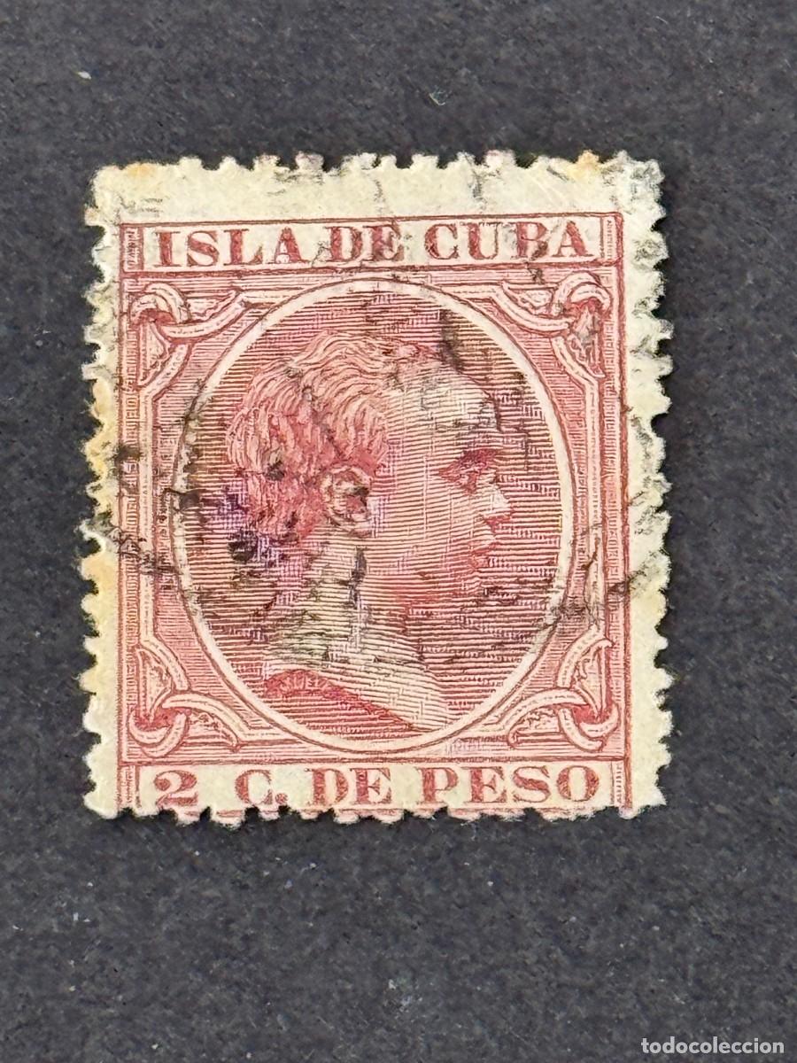 Sellos: Cuba, Alfonso XIII, 1896-1897, Edifil 147, usado