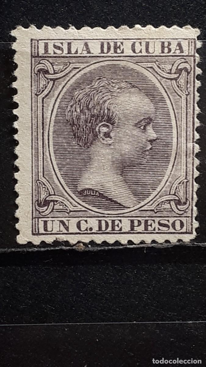 Sellos: CUBA. A&Ntilde;O 1896. (*)/*. EDIFIL 146