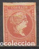 Sellos: Antillas Edifil n&ordm; 9, Isabel II, nuevo