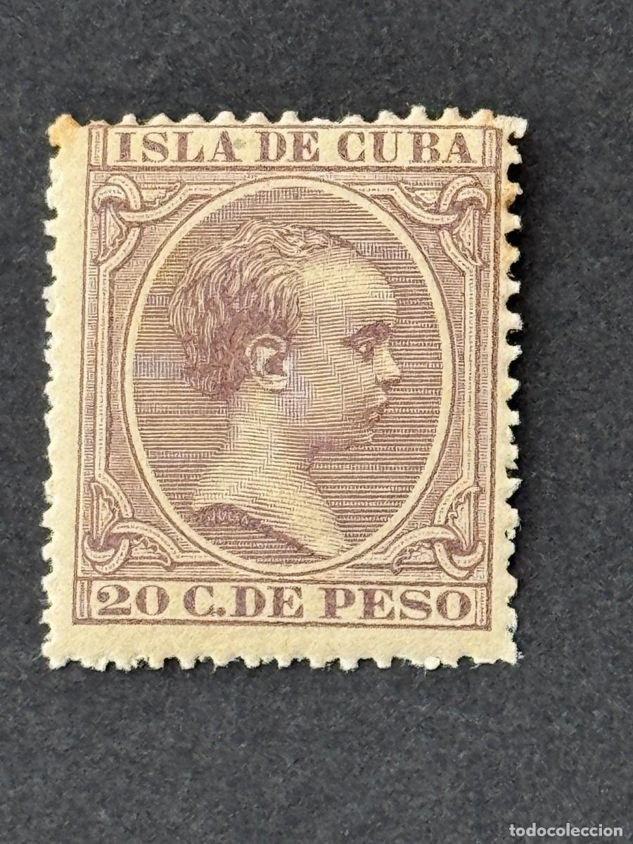 Sellos: Cuba, Alfonso XIII, 1896-1897, Edifil 151, nuevo