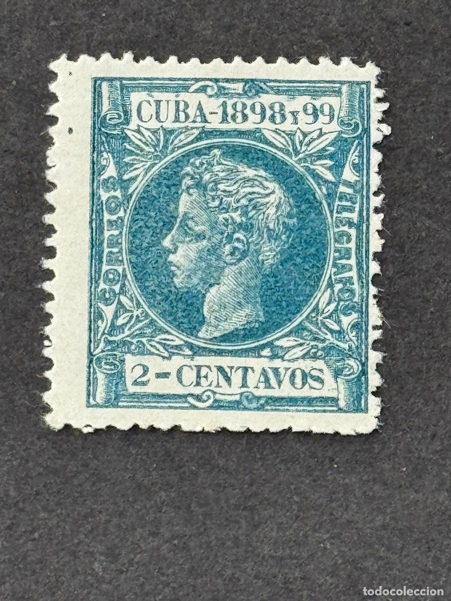 Sellos: Cuba, Alfonso XIII, 1898, Edifil 160, nuevo