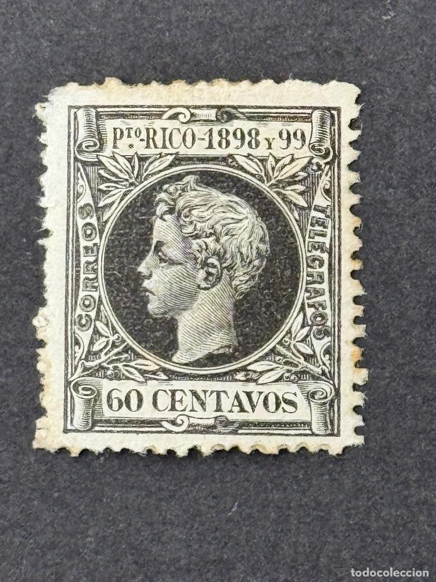 Sellos: Cuba, Alfonso XIII, 1898, Edifil 170, nuevo con fijasellos