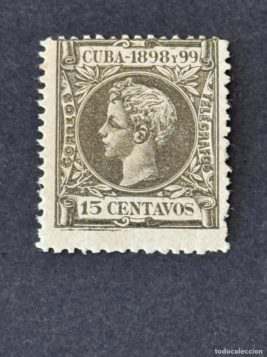 Stamps: Cuba, Alfonso XIII, 1898, Edifil 167, nuevo