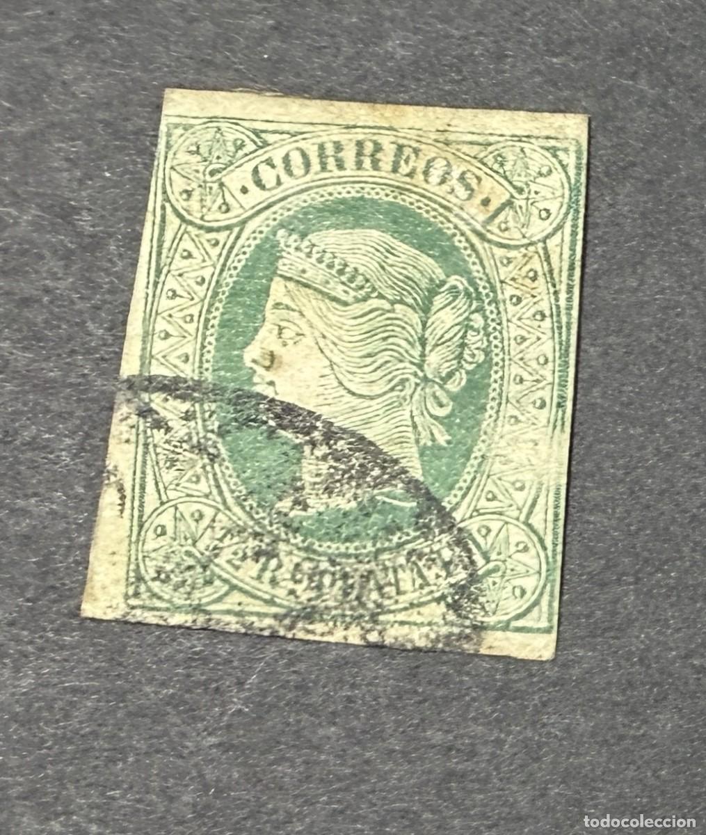 Sellos: ANTILLAS ESPA&Ntilde;OLAS, 1864. EDIFIL 10. USADO.