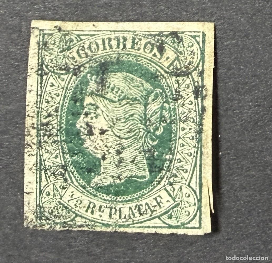 Sellos: ANTILLAS ESPA&Ntilde;OLAS, 1864. EDIFIL 10. USADO.