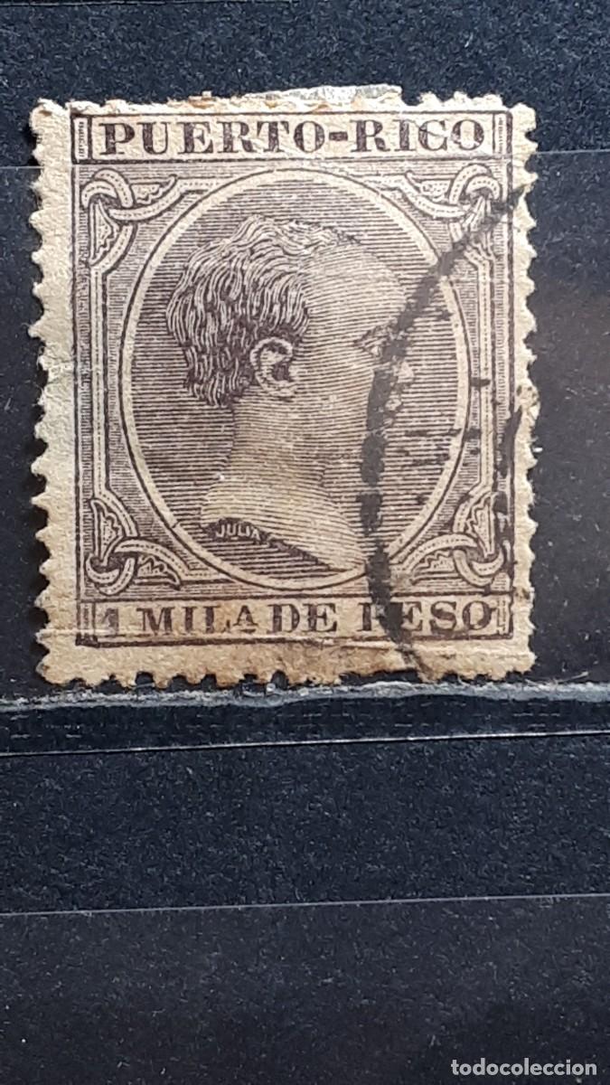 Sellos: PUERTO RICO. A&Ntilde;O 1896-7. &deg;. Edifil 116.