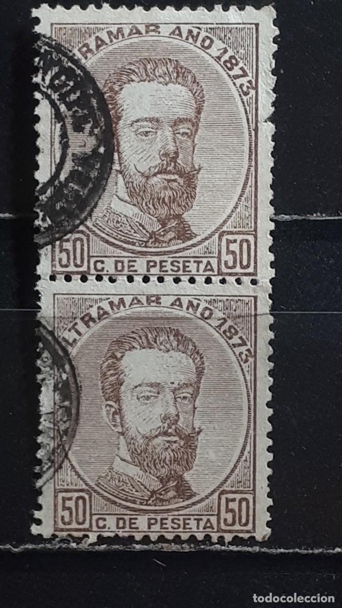 Sellos: ANTILLAS. A&Ntilde;O 1873. &deg;. EDIFIL 26. Pareja