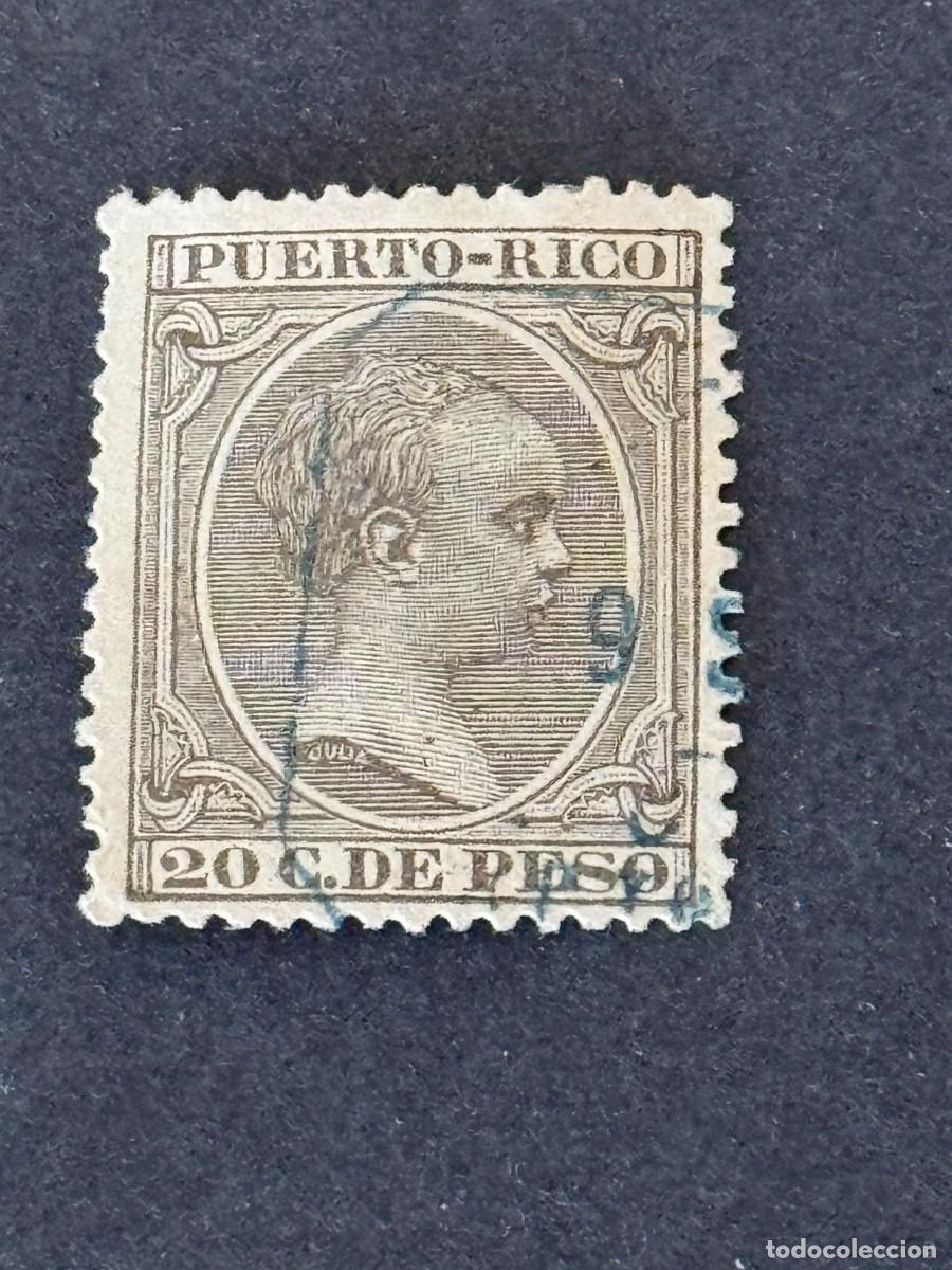 Sellos: Puerto Rico, Alfonso XIII, 1896-1897, Edifil 127, usado