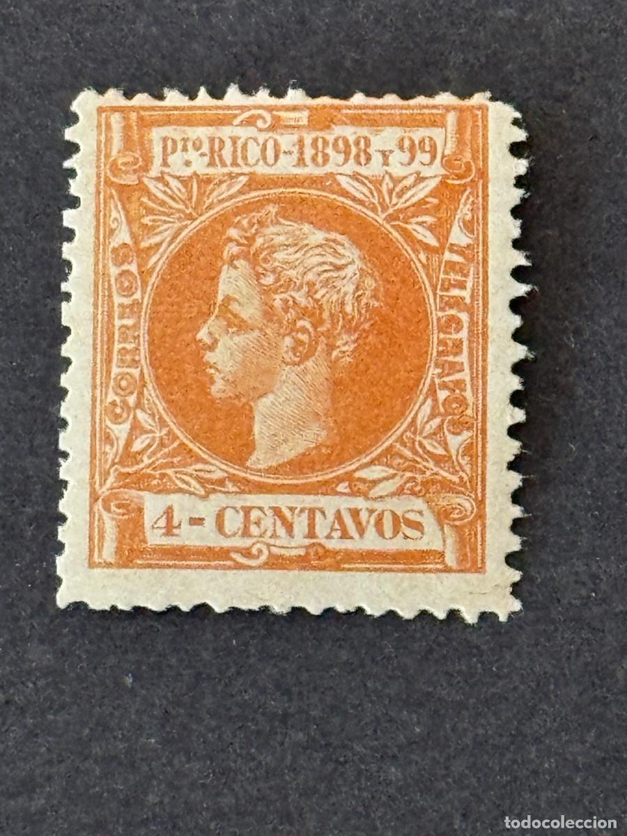 Sellos: Puerto Rico, Alfonso XIII, 1898, Edifil 138, nuevo