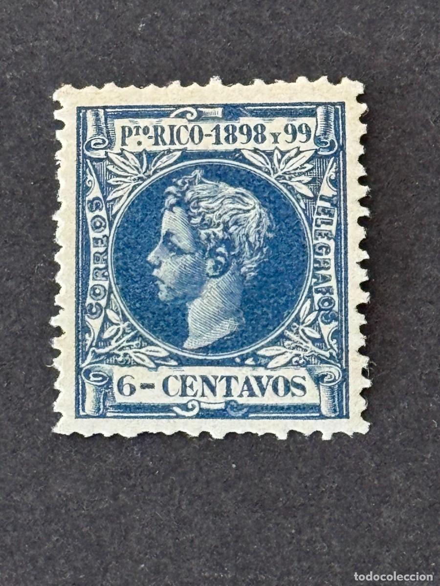 Sellos: Puerto Rico, Alfonso XIII, 1898, Edifil 140, nuevo