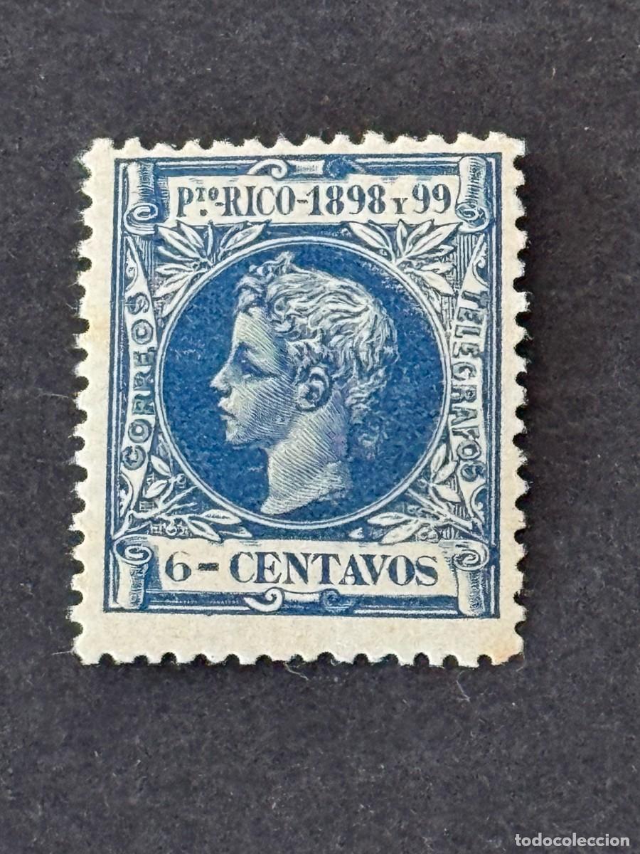 Sellos: Puerto Rico, Alfonso XIII, 1898, Edifil 140, nuevo