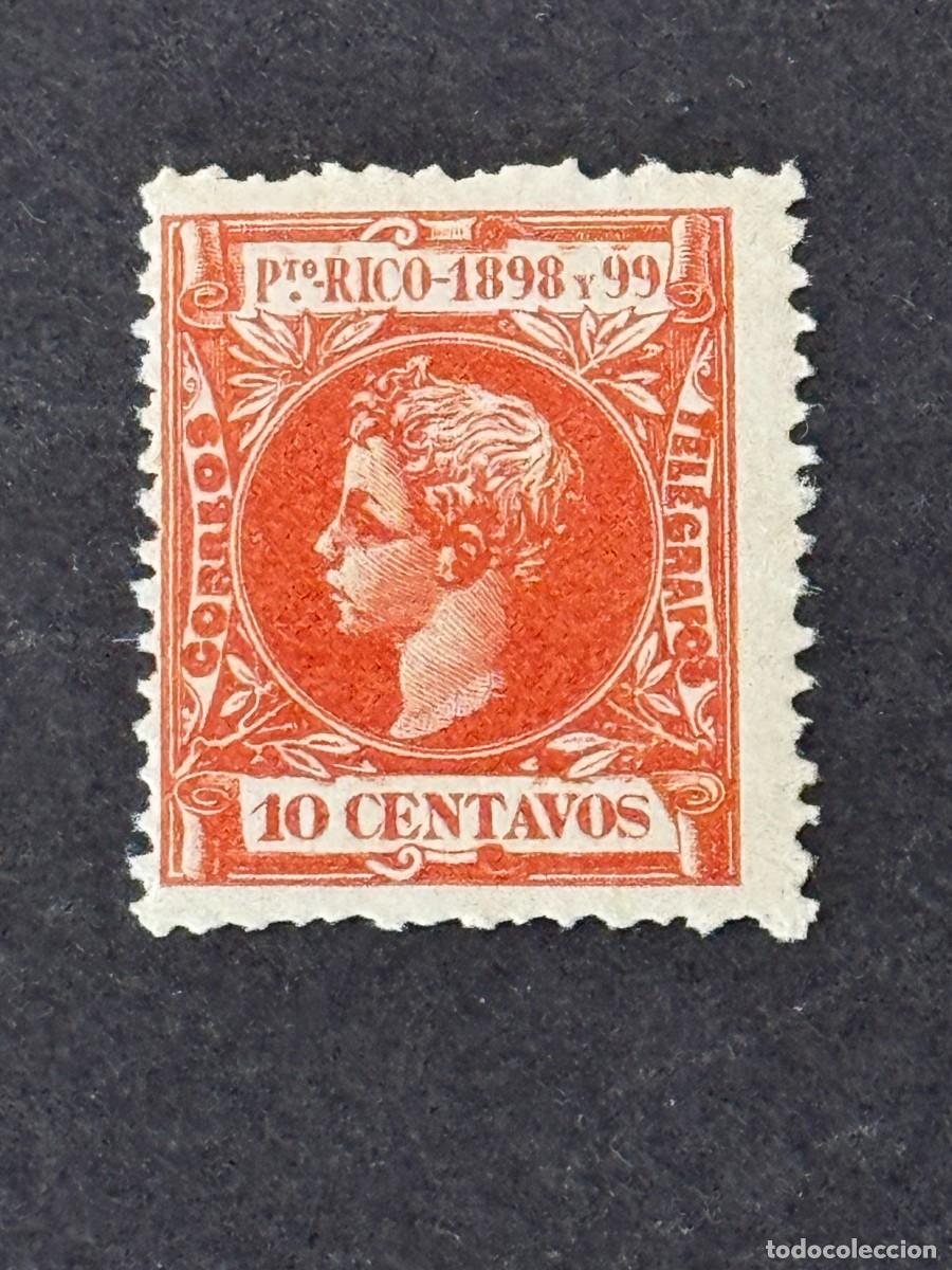 Sellos: Puerto Rico, Alfonso XIII, 1898, Edifil 142, nuevo