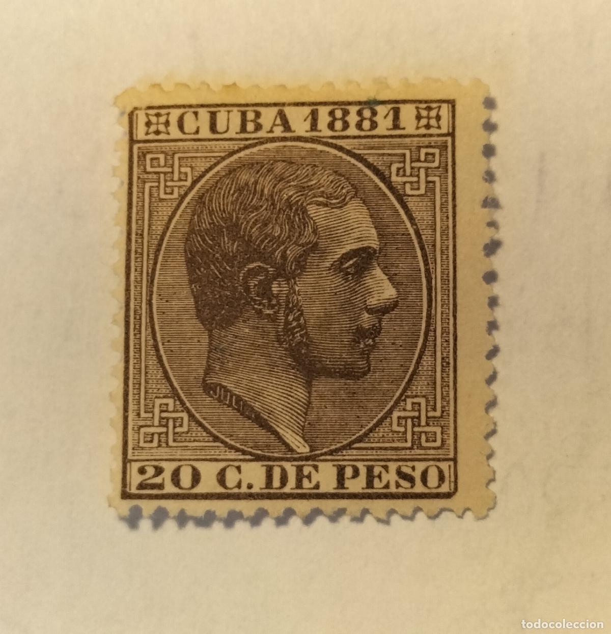 Sellos: SELLO CUBA - COLONIA ESPA&Ntilde;OLA - ALFONSO XII - 1881 EDIFIL 67.