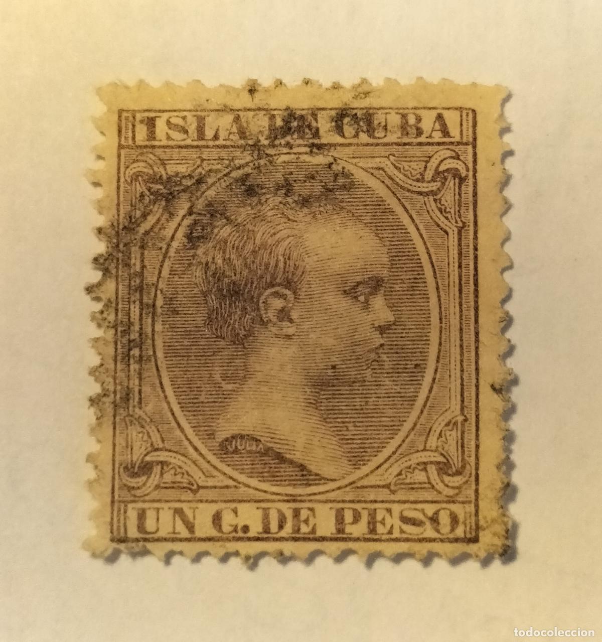 Sellos: SELLO CUBA - COLONIA ESPA&Ntilde;OLA - ALFONSO XIII - 1890 EDIFIL 112.