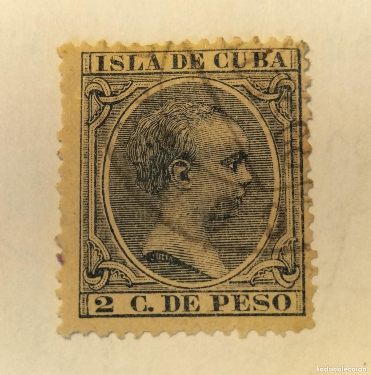 Sellos: SELLO CUBA - COLONIA ESPA&Ntilde;OLA - ALFONSO XIII - 1890 EDIFIL 113.