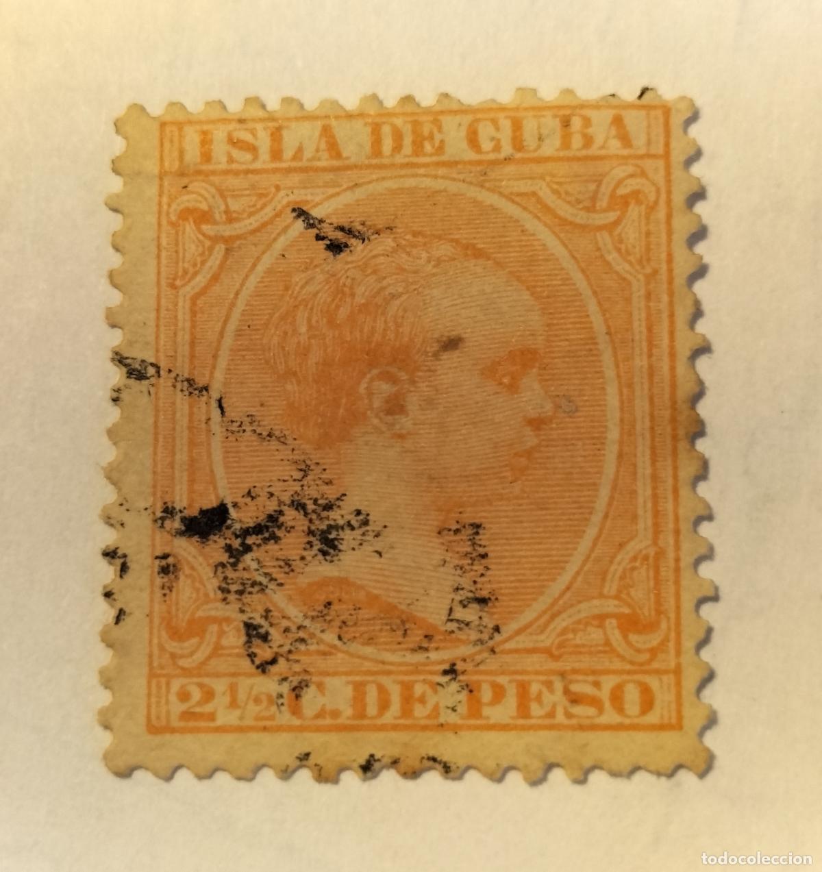 Sellos: SELLO CUBA - COLONIA ESPA&Ntilde;OLA - ALFONSO XIII - 1891-1892 EDIFIL 126.
