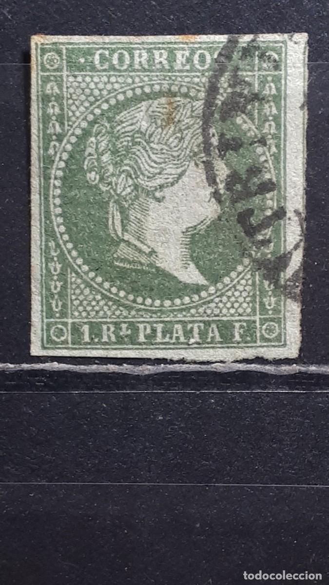 Sellos: CUBA. A&Ntilde;O 1855. &deg;. EDIFIL 2