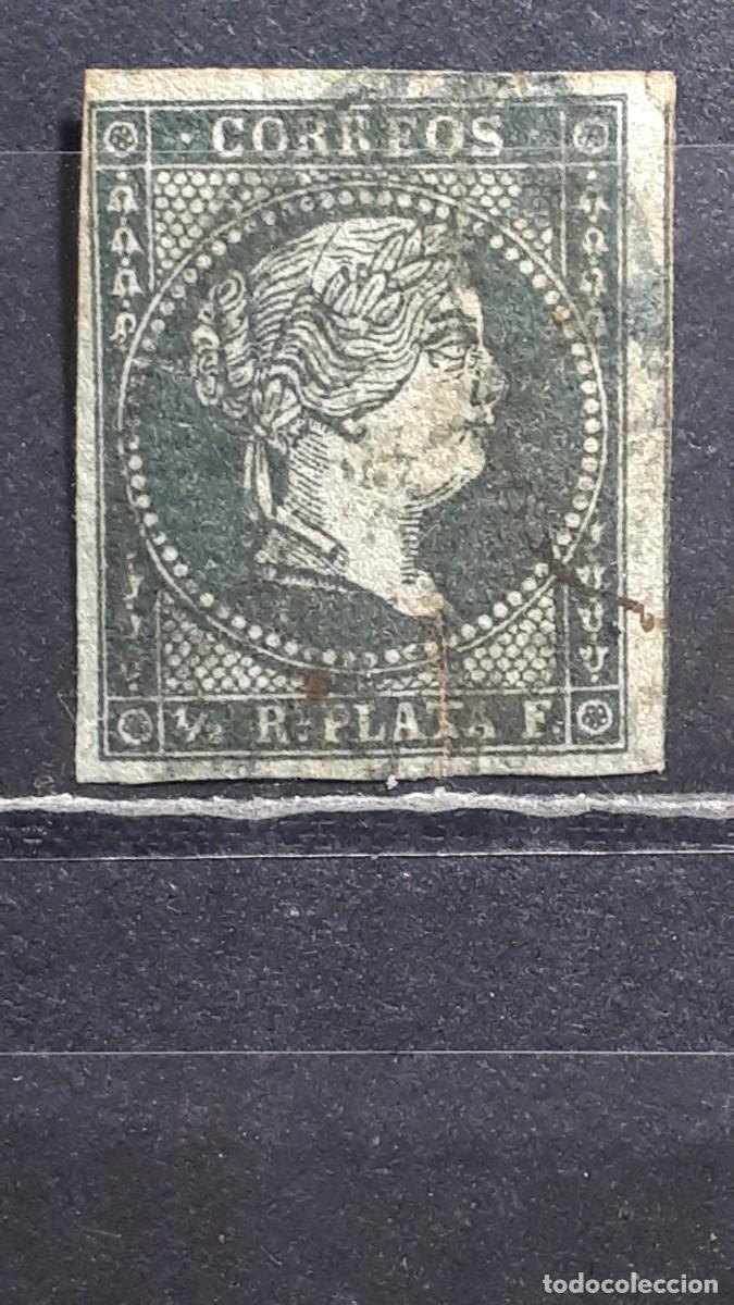 Sellos: CUBA. A&Ntilde;O 1855. &deg;. EDIFIL 1