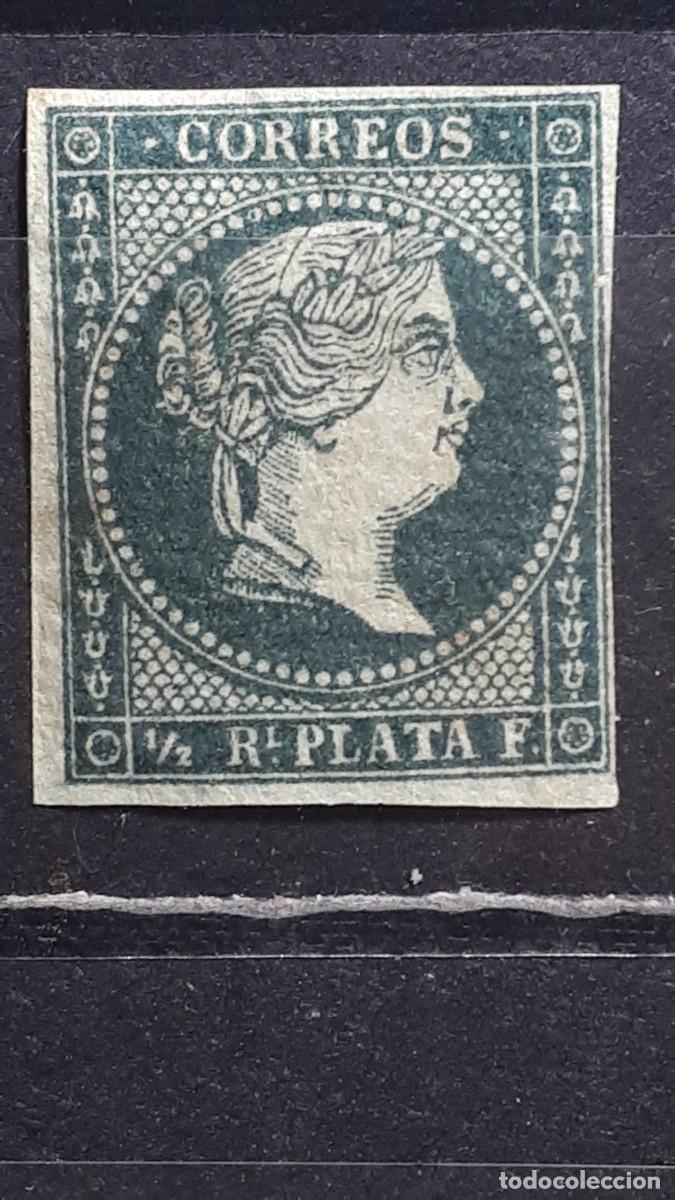 Sellos: CUBA. A&Ntilde;O 1855. (*). EDIFIL 1