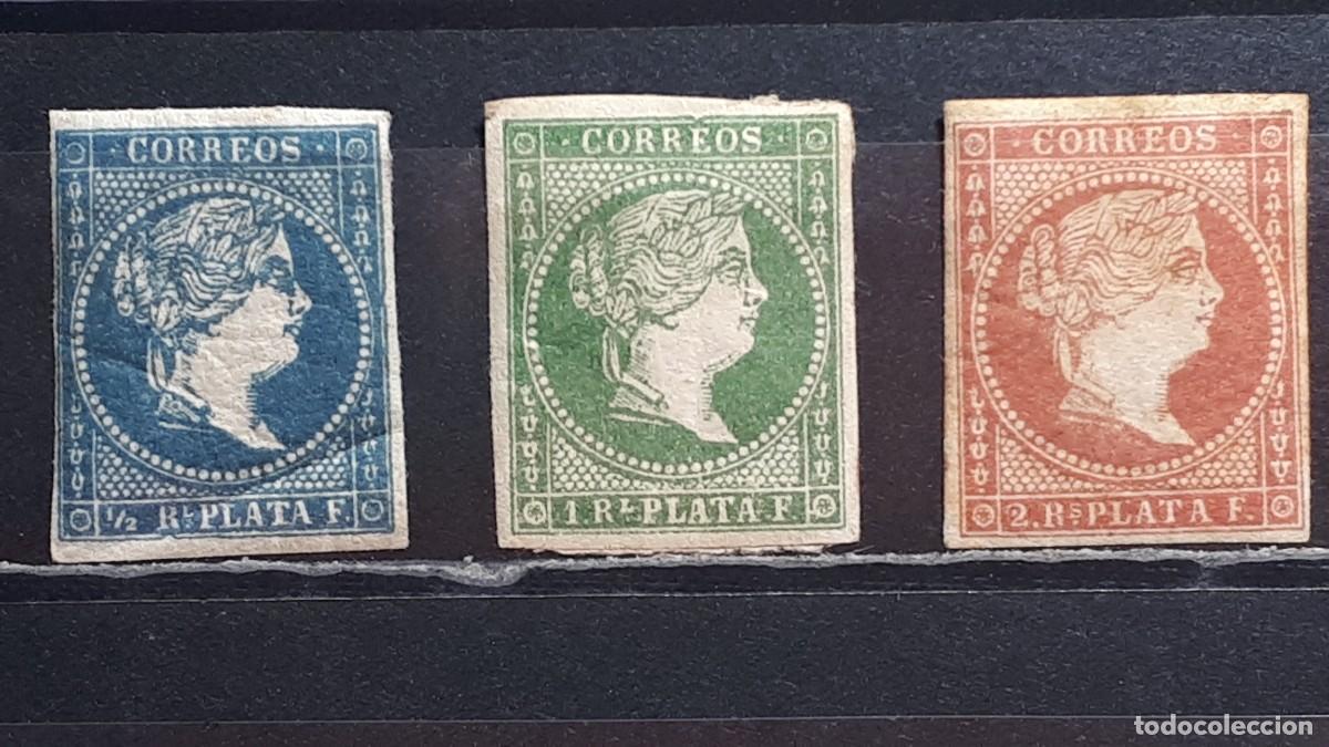 Stamps: ANTILLAS. A&Ntilde;O 1857. *. EDIFIL 7/9