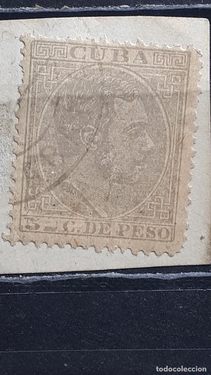 Sellos: CUBA. A&Ntilde;O 1883. &deg;. EDIFIL 100