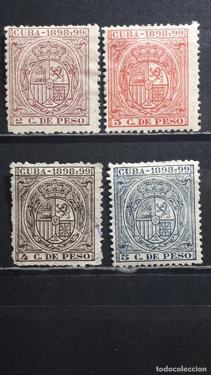 Sellos: CUBA. A&Ntilde;O 1898. *. EDIFIL Telegrafos.