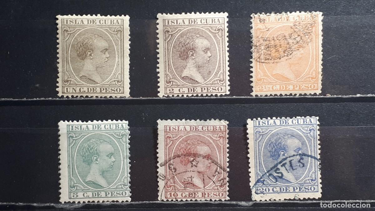 Sellos: CUBA. A&Ntilde;O 1891. */&deg;. EDIFIL 124/9.