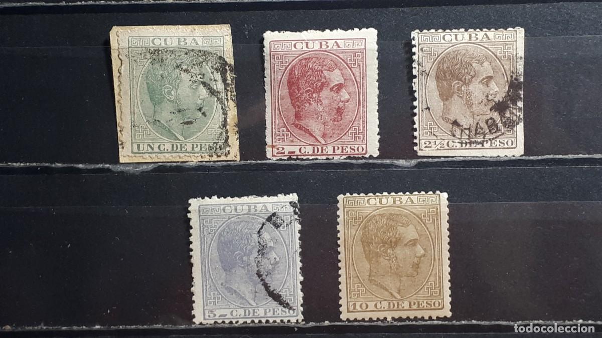 Sellos: CUBA. A&Ntilde;O 1882. */&deg;. EDIFIL 68/72
