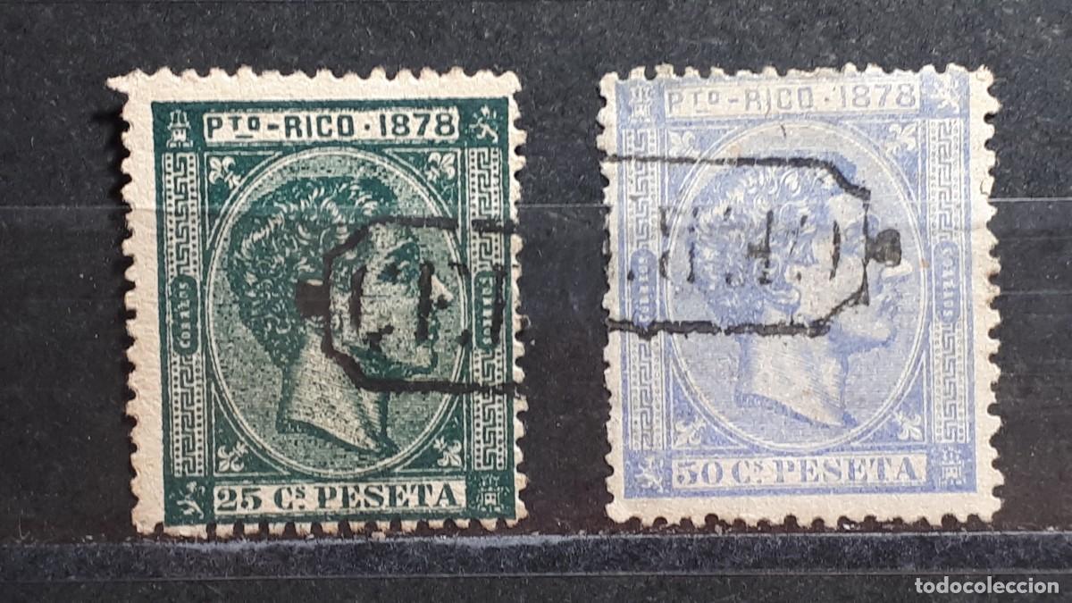 Sellos: PUERTO RICO. A&Ntilde;O 1878. &deg;. EDIFIL 20/1