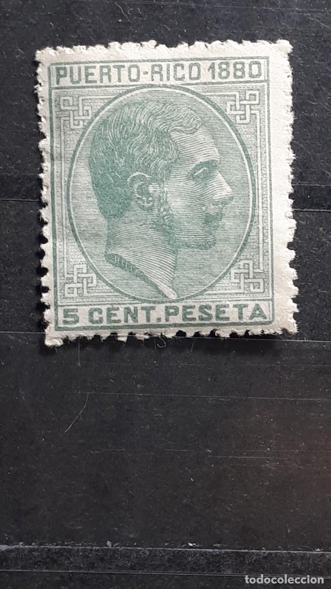 Sellos: PUERTO RICO. A&Ntilde;O 1880. *. EDIFIL 35