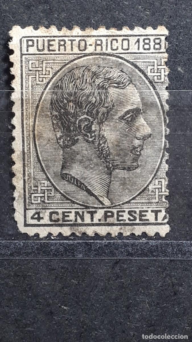 Sellos: PUERTO RICO. A&Ntilde;O 1880. &deg;. EDIFIL 34