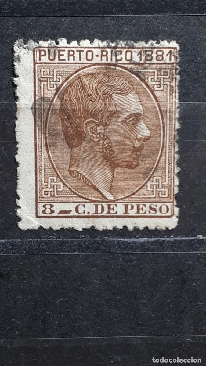 Sellos: PUERTO RICO. A&Ntilde;O 1881. &deg;. EDIFIL 52