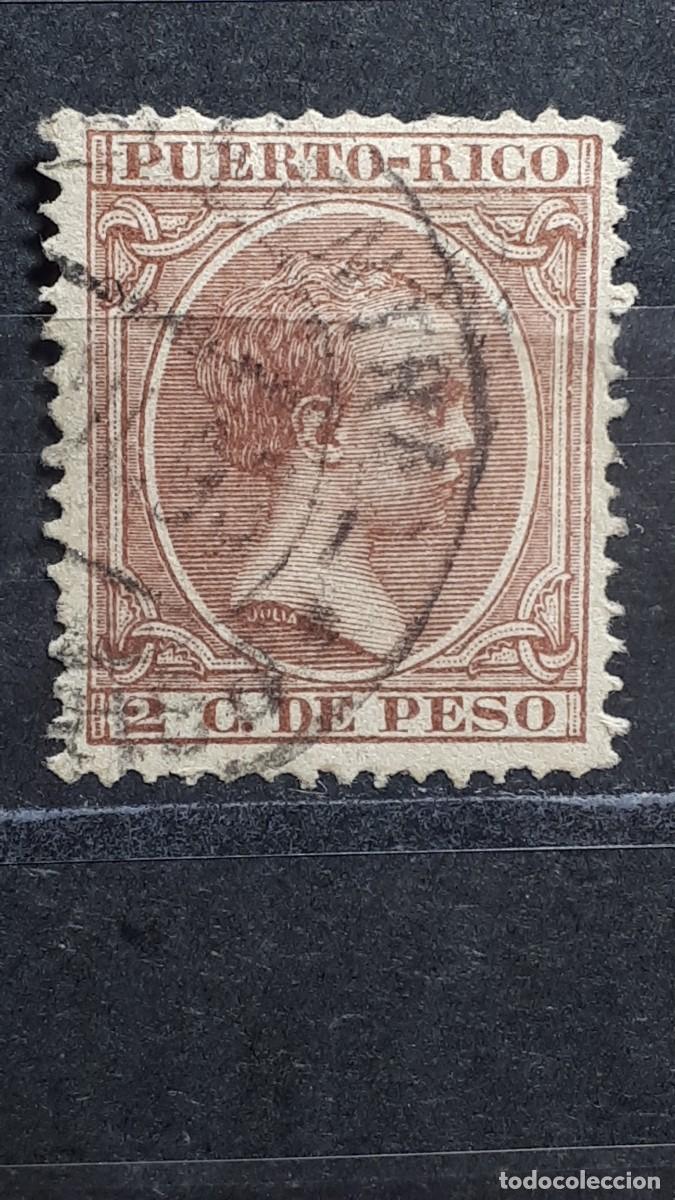 Sellos: PUERTO RICO. A&Ntilde;O 1891. &deg;. EDIFIL 93