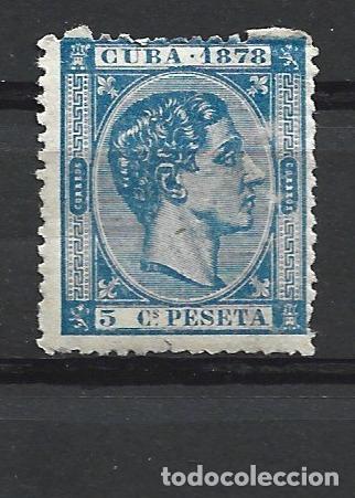 Sellos: CUBA EDIFIL NUM. 44 * NUEVO CON FIJASELLOS