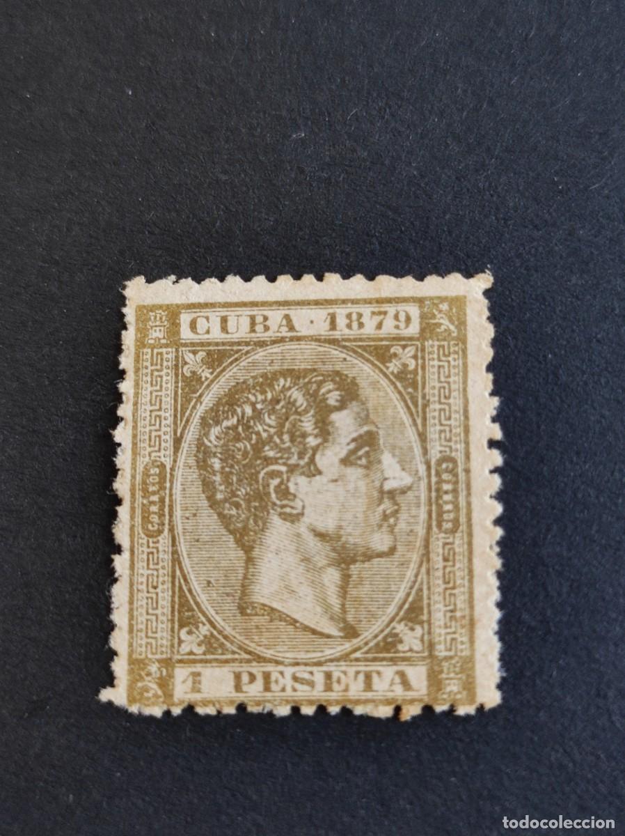 Sellos: ESPA&Ntilde;A. CUBA. 1879. NUEVO SIN GOMA.E- 55. FOTO. 846