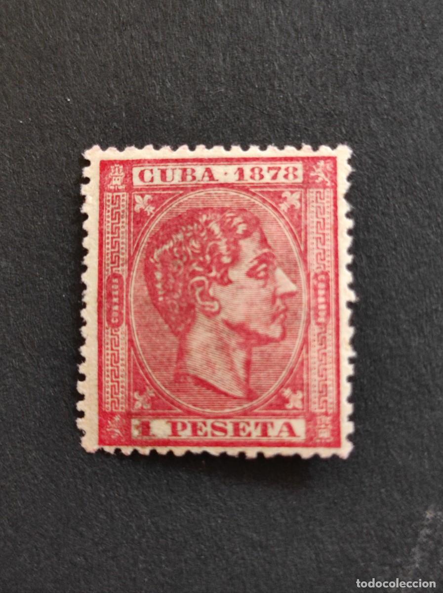 Sellos: ESPA&Ntilde;A. CUBA. 1878. E- 49 NUEVO GOMA ORIGINAL. FOTO. 850