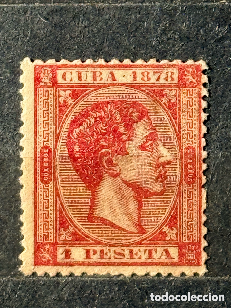 Sellos: Espa&ntilde;a. 1878. Alfonso XII. Cuba. Edifil 49 b. Nuevo **