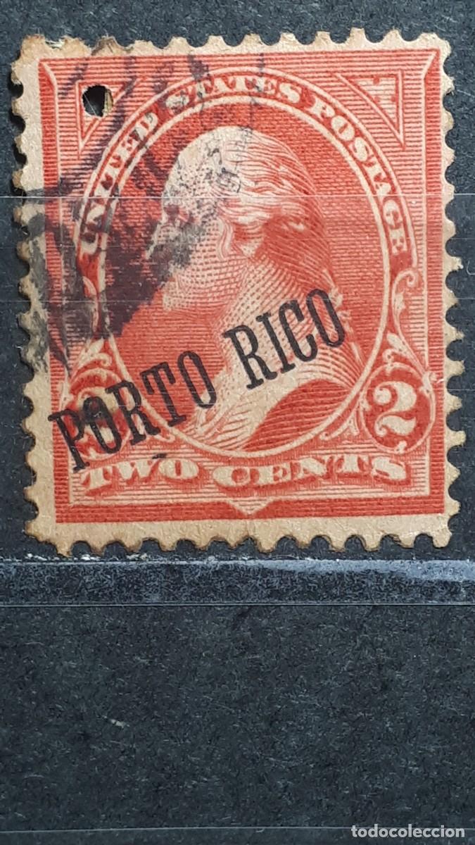 Sellos: PUERTO RICO. A&Ntilde;O 1900. &deg;. YVERT Adm. AMERICANA Yvert 180.
