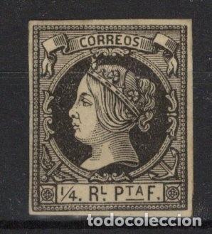 Sellos: Sellos DEPENDENCIAS ESPA&Ntilde;OLAS CUBA a&ntilde;o 1862 Edifil 11* sello original en NUEVO v.c. 48 &euro;