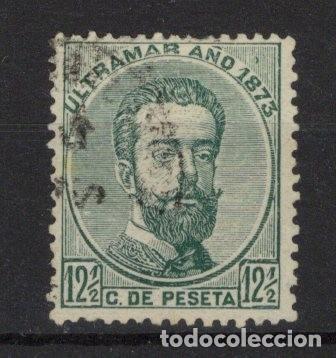 Sellos: Sellos DEPENDENCIAS ESPA&Ntilde;OLAS CUBA a&ntilde;o 1873 Edifil 26&ordm; sello original en usado v.c. 28 &euro;